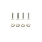 Sabfoil Hardware Kit Carbon Plate to Rail Board (KMS)