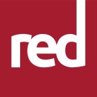 RED PADDLE Whip 7" Finne rot