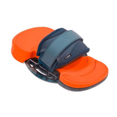 F-One PLATINIUM 3 BINDINGS + HANDLE (SLATE/FLAME)