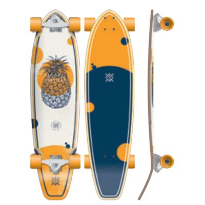 Carving Skateboard 35 Tropical
