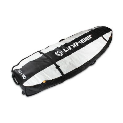 Unifiber Double Pro Boardbag 255 x 80 with XL Wheels