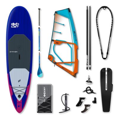 Exocet Zypher Windsup HP 20 PSI & XO Sails Rookie EPX