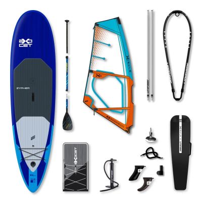 Exocet Zypher Windsup SL 15 PSI & XO Sails Rookie ALU