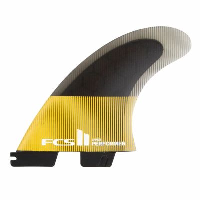 FCS FCS II Performer PC - Tri Retail Fins - Mango