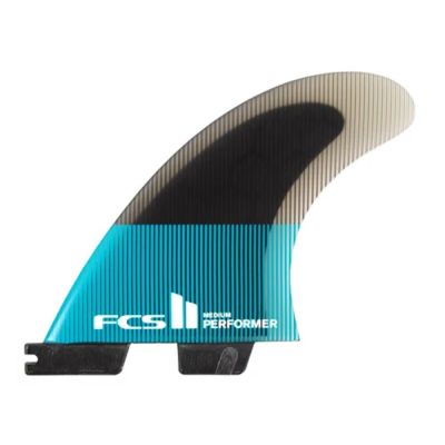 FCS FCS II Performer PC - Tri Retail Fins - Tanquil Blue